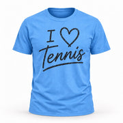 I Heart Tennis - Unisex T-shirt Dark Design