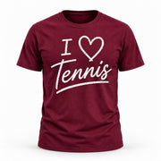 I Heart Tennis - Unisex T-shirt Light Design