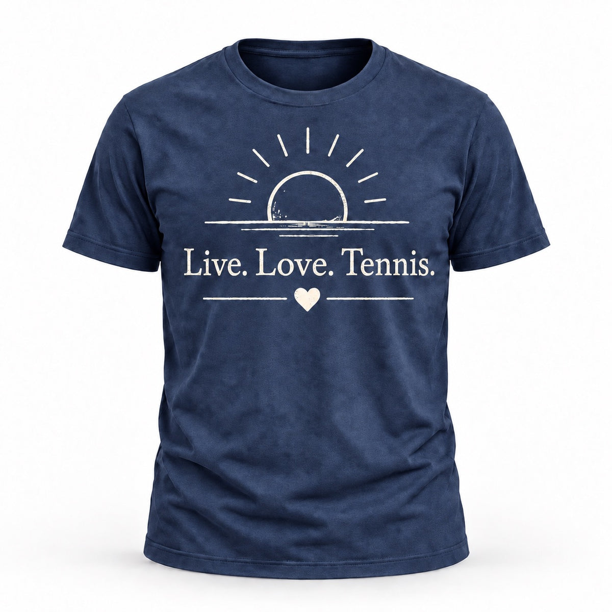Live. Love. Tennis. - Unisex T-shirt Light Design