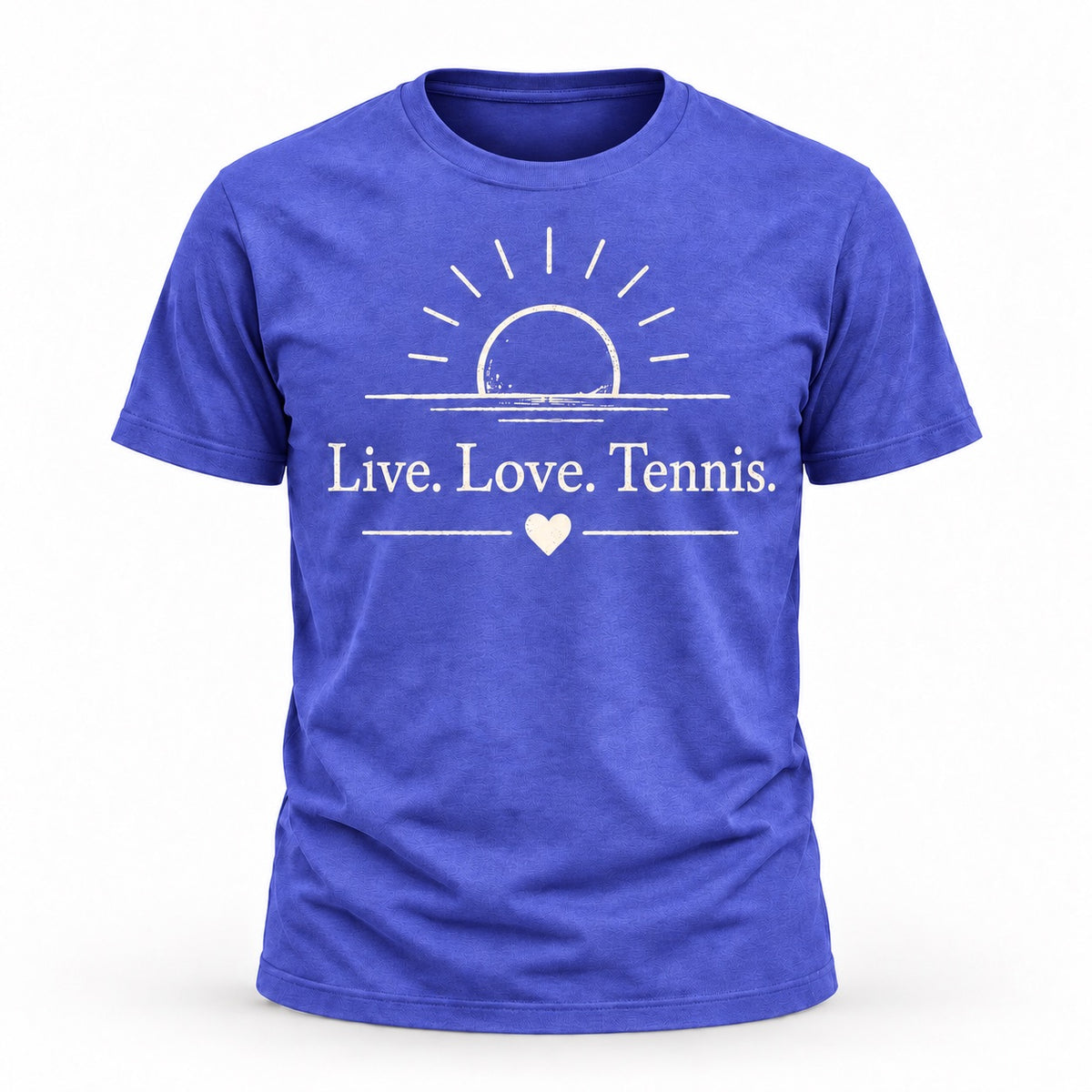 Live. Love. Tennis. - Unisex T-shirt Light Design