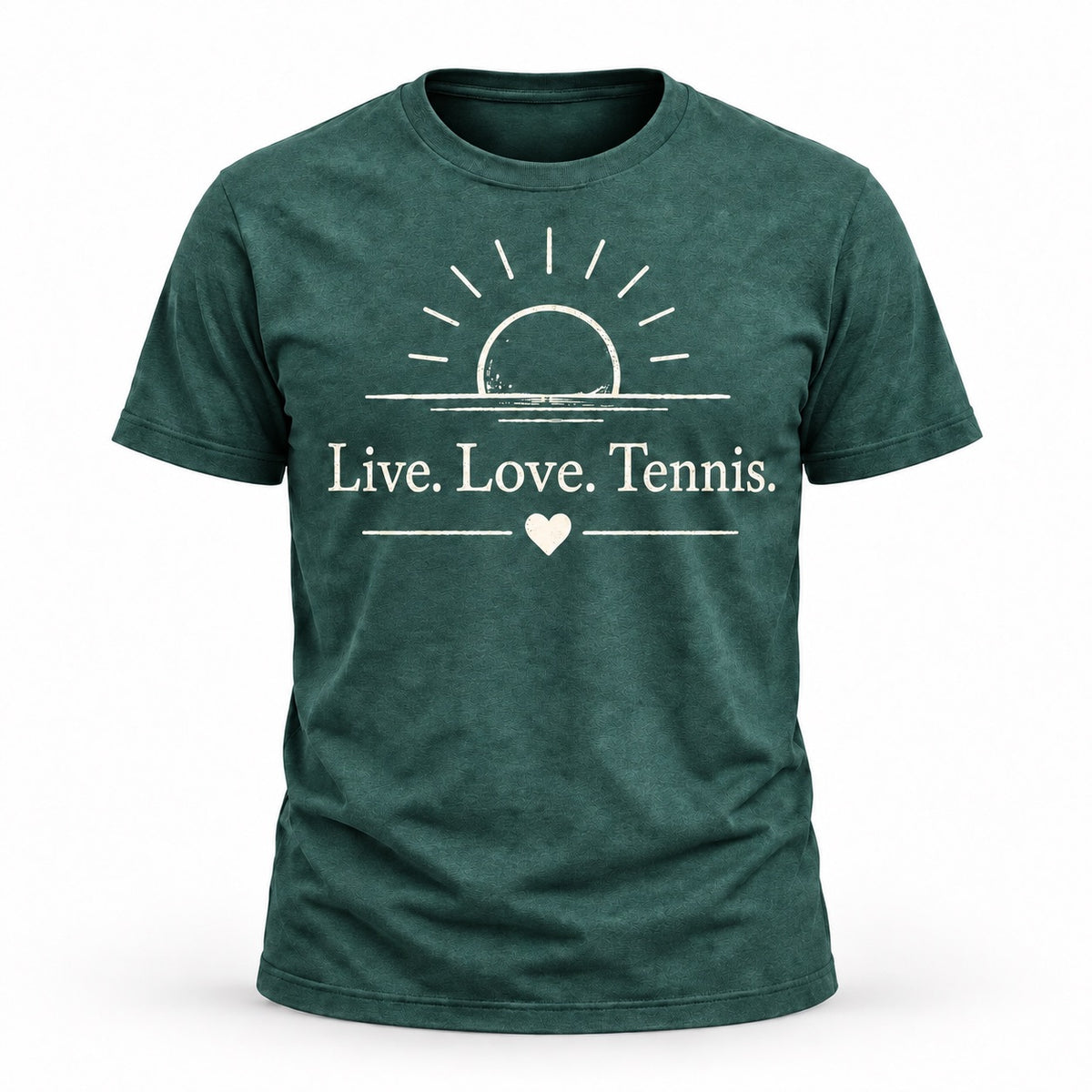 Live. Love. Tennis. - Unisex T-shirt Light Design