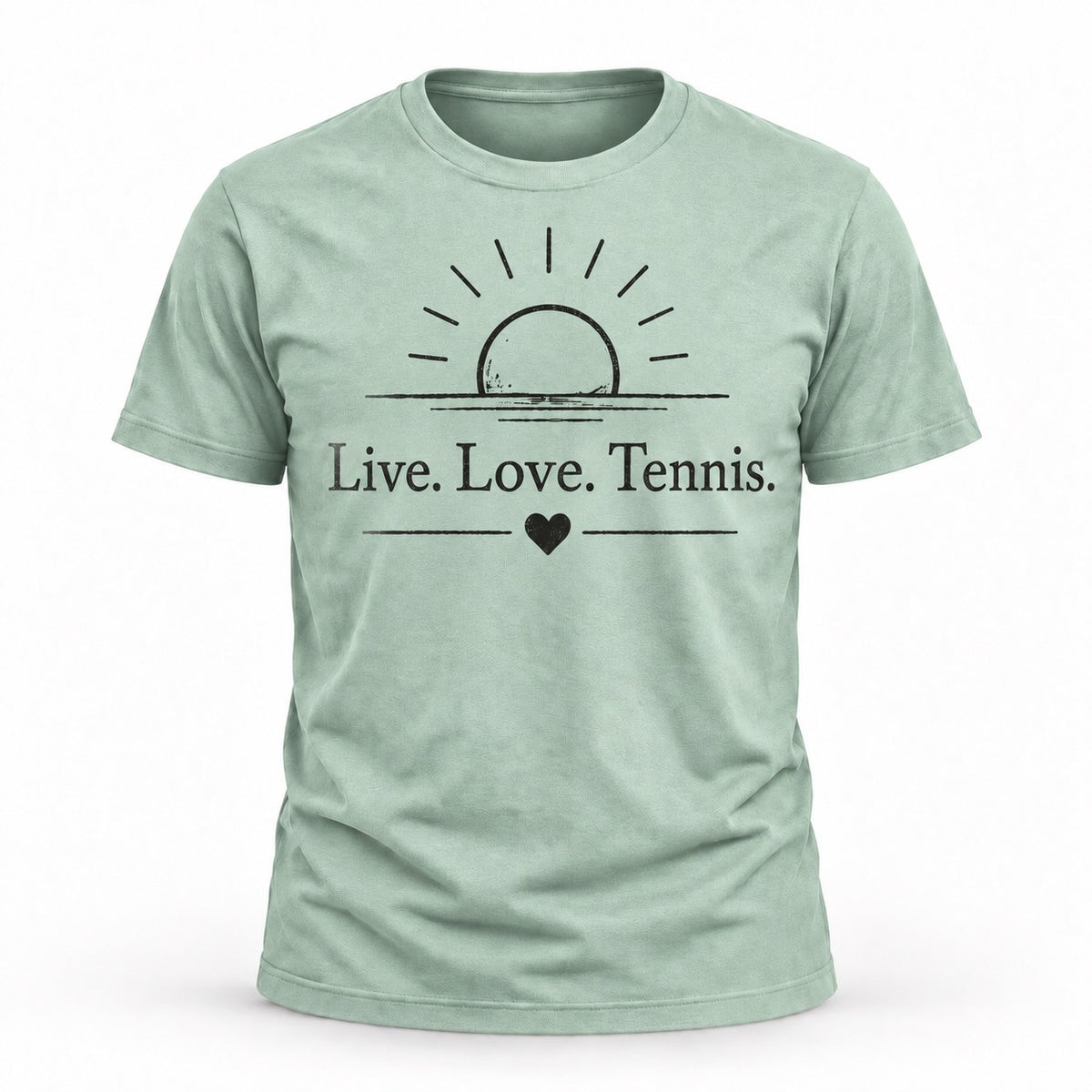 Live. Love. Tennis. - Unisex T-shirt Dark Design