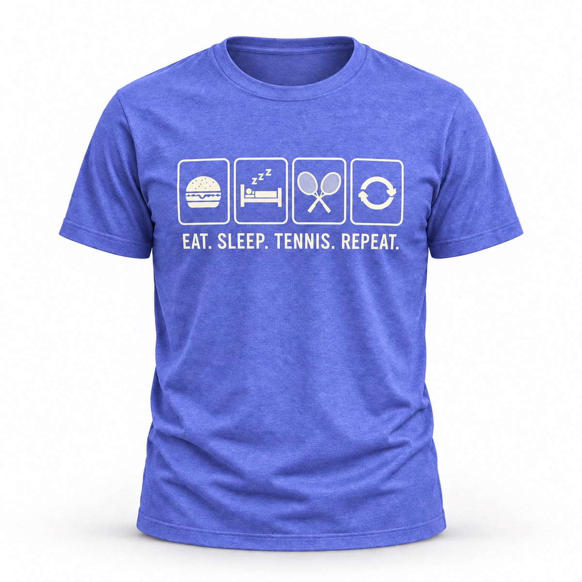 Eat Sleep Tennis Repeat - Unisex T-shirt Light Design
