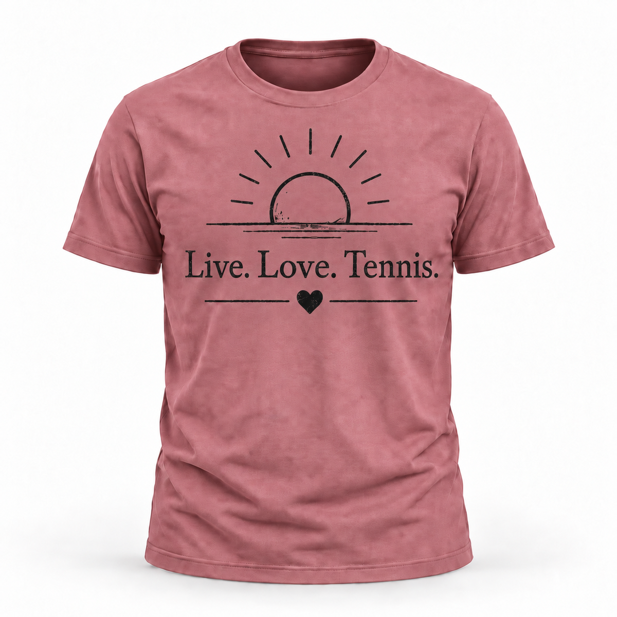 Live. Love. Tennis. - Unisex T-shirt Dark Design