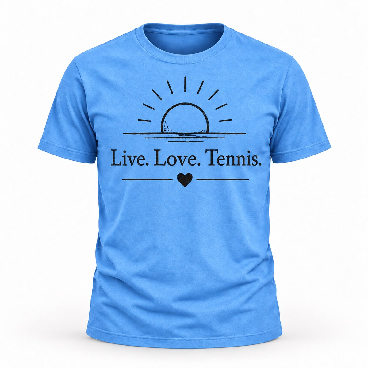 Live. Love. Tennis. - Unisex T-shirt Dark Design